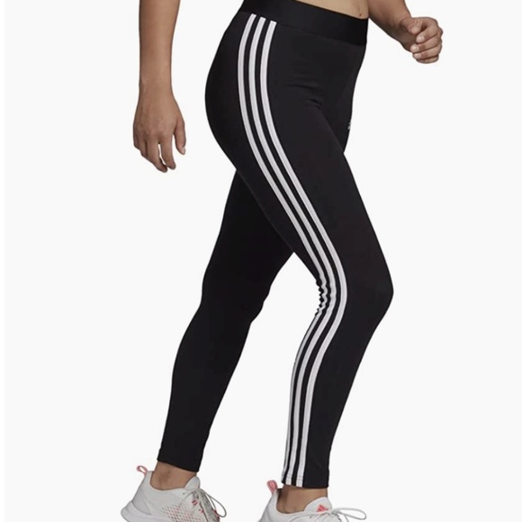 Adidas Climalite Women's 3-Stripes leggings - Picture 4 of 9